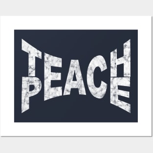 Teach Peace Posters and Art